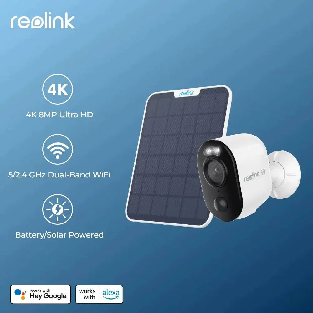Reolink UltraGuard Outdoor WiFi Überwachungskamera mit Solarpanel