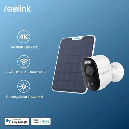 Reolink UltraGuard Outdoor WiFi Überwachungskamera mit Solarpanel