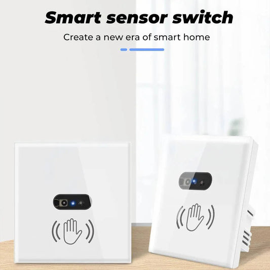 Touchless Infrarot Lichtschalter mit Glas-Panel