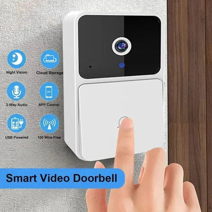 Smart WLAN Video-Türklingel mit Kamera und Gegensprechfunktion