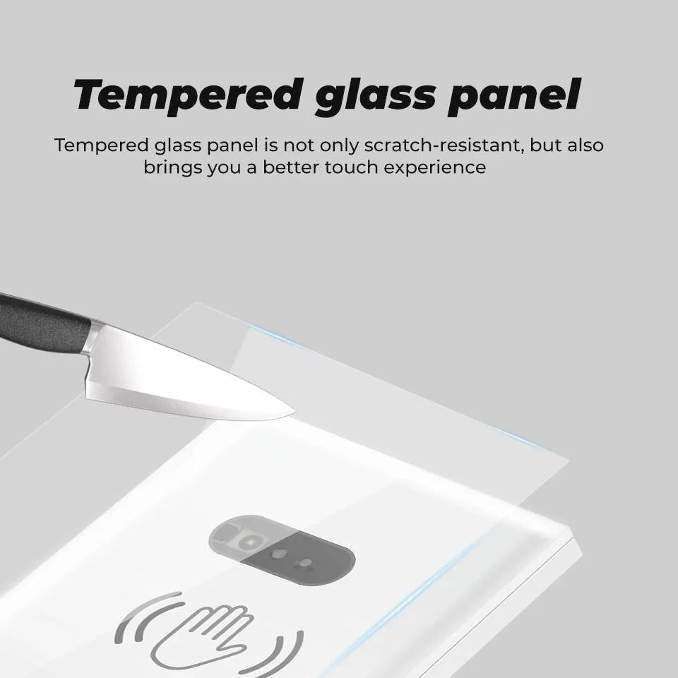Touchless Infrarot Lichtschalter mit Glas-Panel