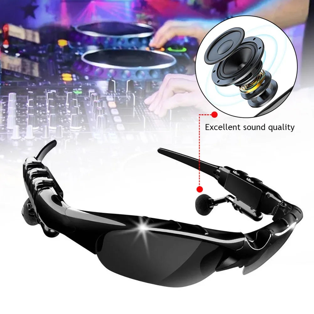 Bluetooth Sonnenbrille mit integrierten Kopfhörern
