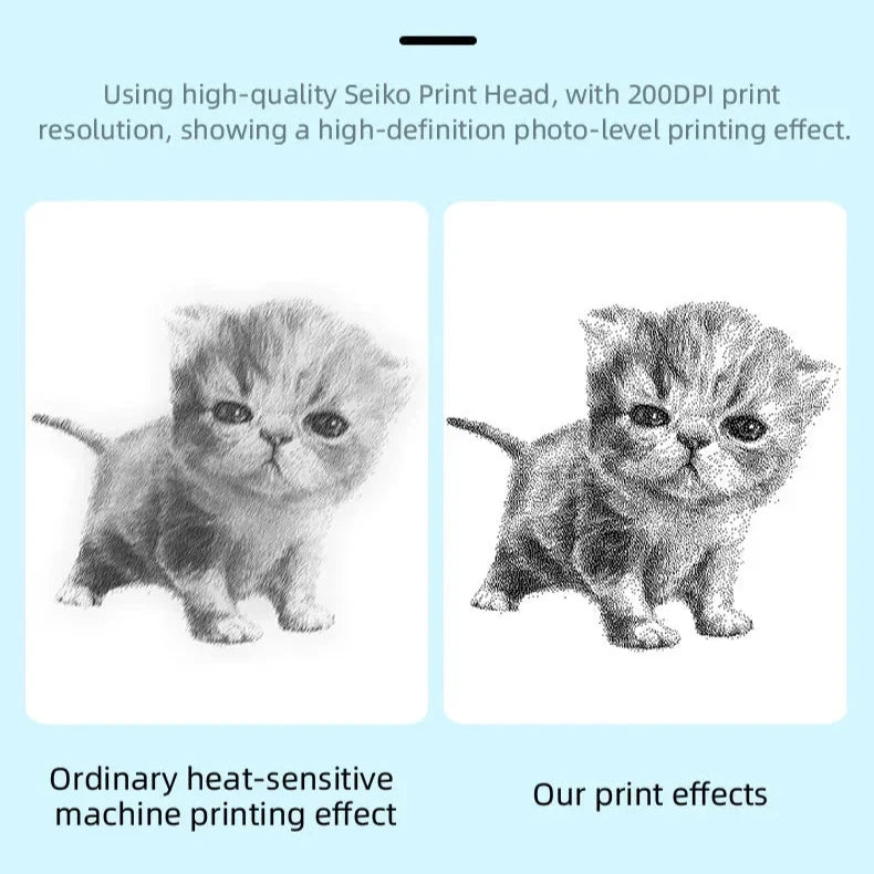 Mini CAT tragbarer Bluetooth Thermodrucker