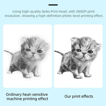 Mini CAT tragbarer Bluetooth Thermodrucker