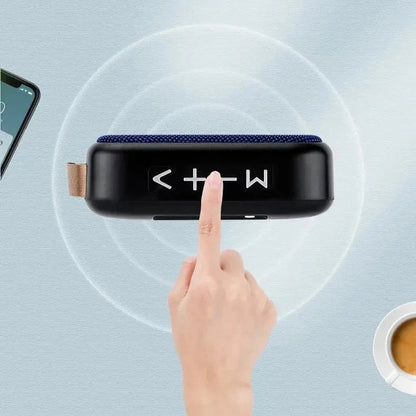 Tragbarer Bluetooth Subwoofer mit Radio-Funktion