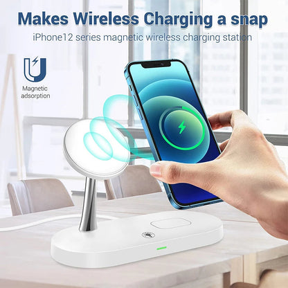 3in1 magnetische Ladestation für iPhone, Apple Watch und AirPods