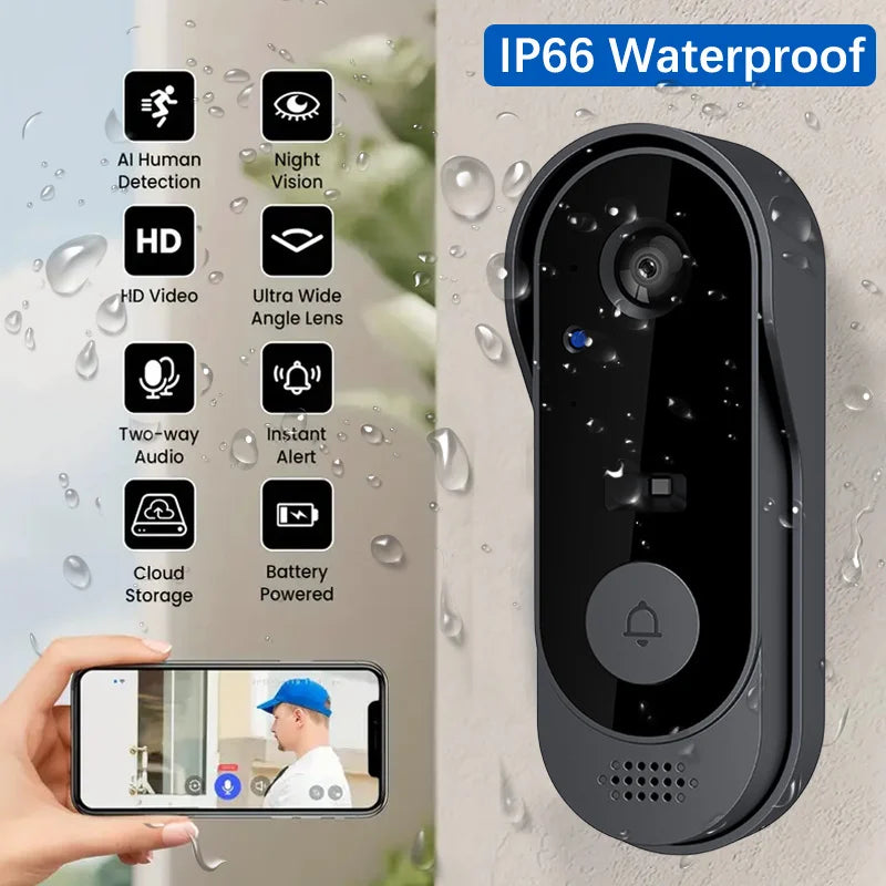 SmartHome Video Türklingel mit Cloud-Speicher