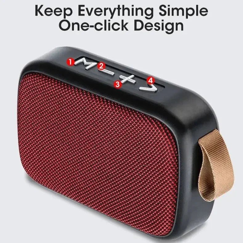 Tragbarer Bluetooth Subwoofer mit Radio-Funktion