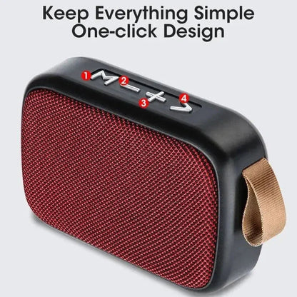 Tragbarer Bluetooth Subwoofer mit Radio-Funktion