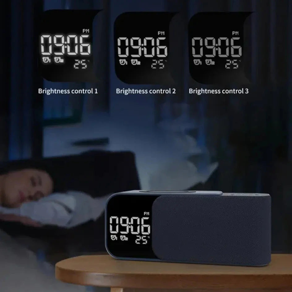 3in1 Wireless Charger Hub mit Lautsprecher und Nachtlicht