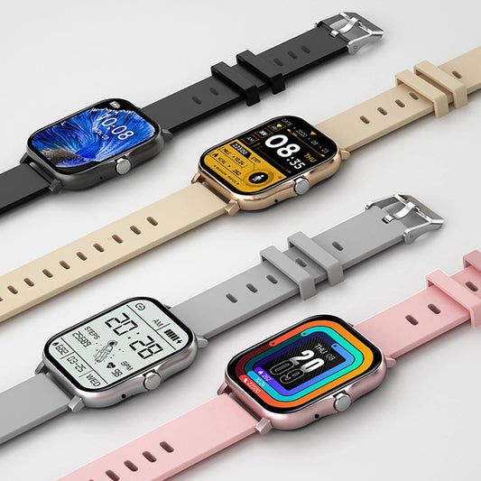 Smartwatch für Fitness mit Blutdruckmessung und Touch-Display
