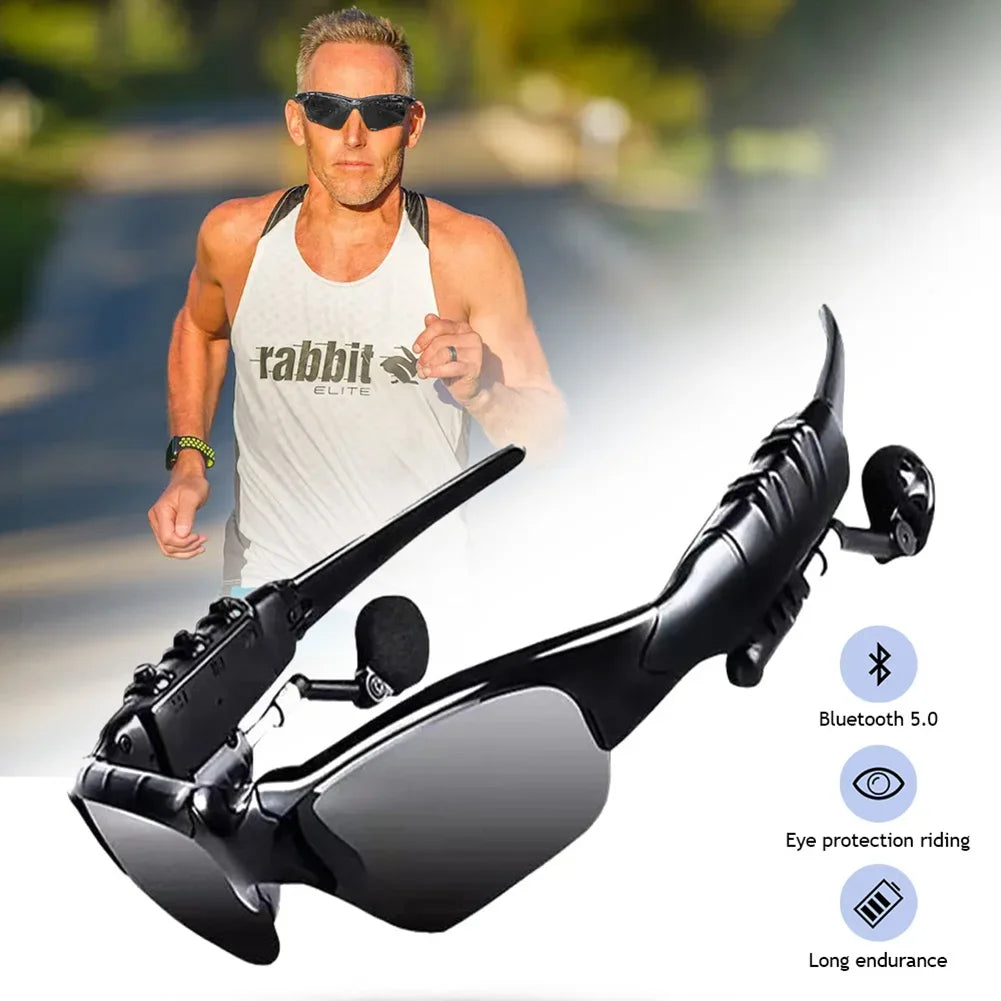 Bluetooth Sonnenbrille mit integrierten Kopfhörern