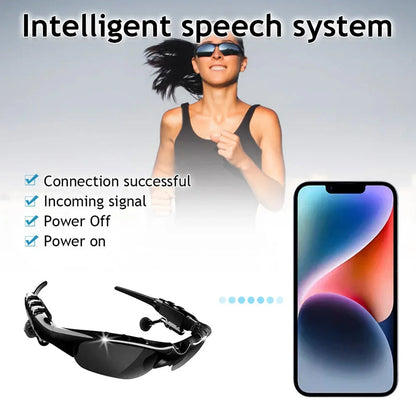 Bluetooth Sonnenbrille mit integrierten Kopfhörern