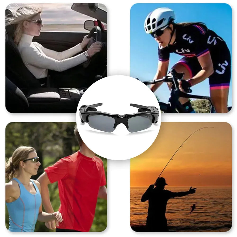 Bluetooth Sonnenbrille mit integrierten Kopfhörern