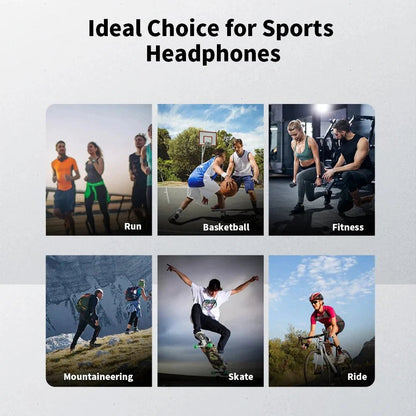 Bone Conduction Sport-Kopfhörer für Laufen und Radfahren