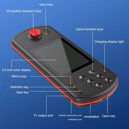 GameMax tragbare Retro-Handheld-Spielkonsole